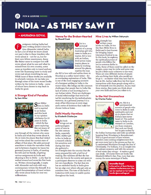 Books on India from the Foreign Eye – By Contemporary Foreign Authors Books on India by foreigners